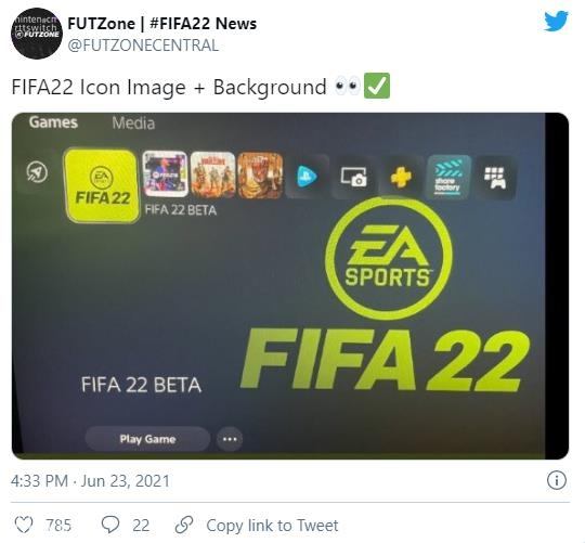 《FIFA22》封被严重泄密而停止测试