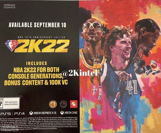 年货新品《NBA2K22》提前被爆！