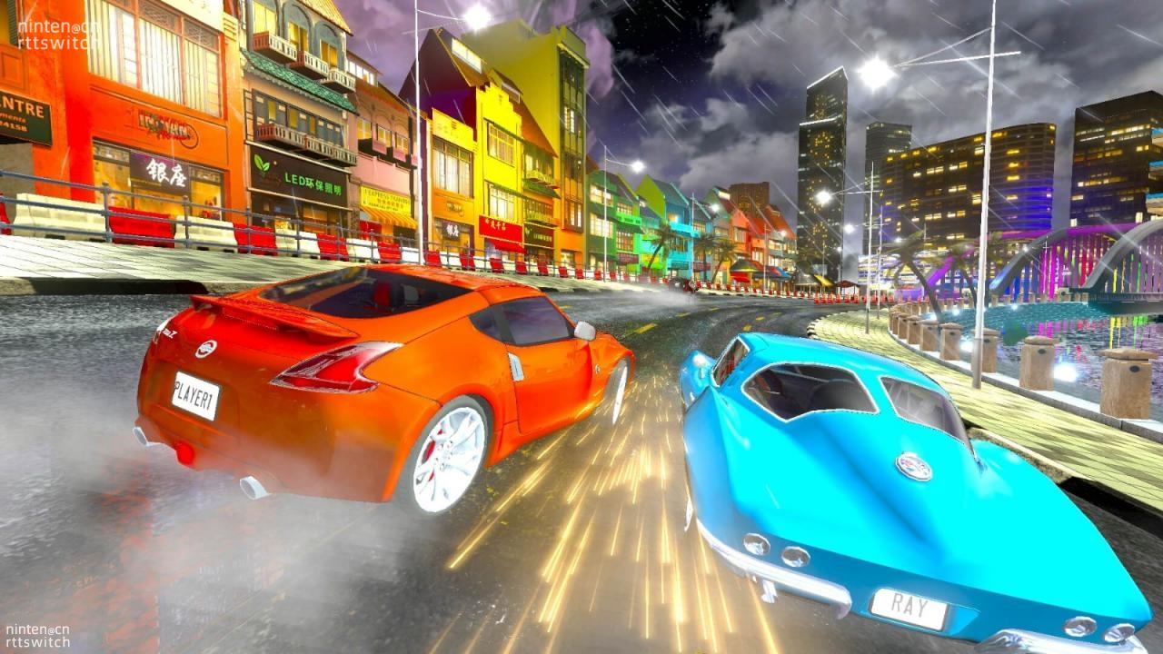 街机赛车游戏《Cruis'n Blast》​9月登陆Switch