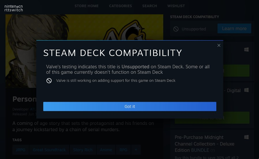 是否支持一目了然！Steam Deck游戏验证系统即将上线