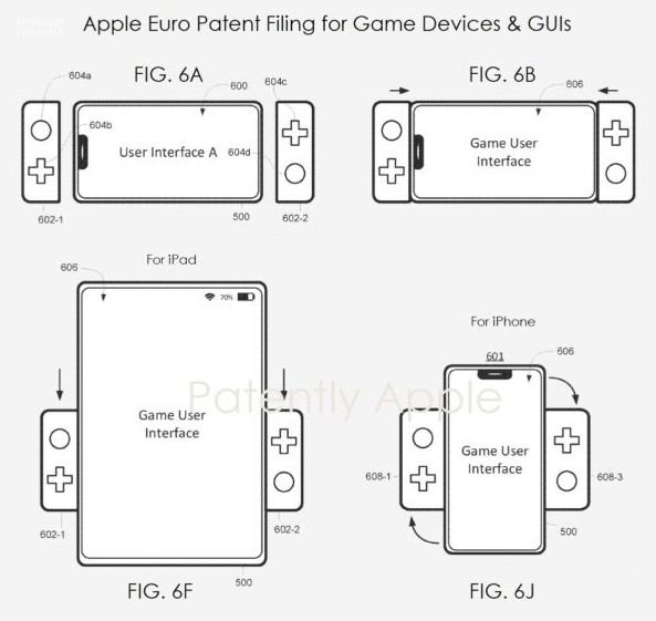超任天堂作业？苹果三种游戏手柄专利曝光