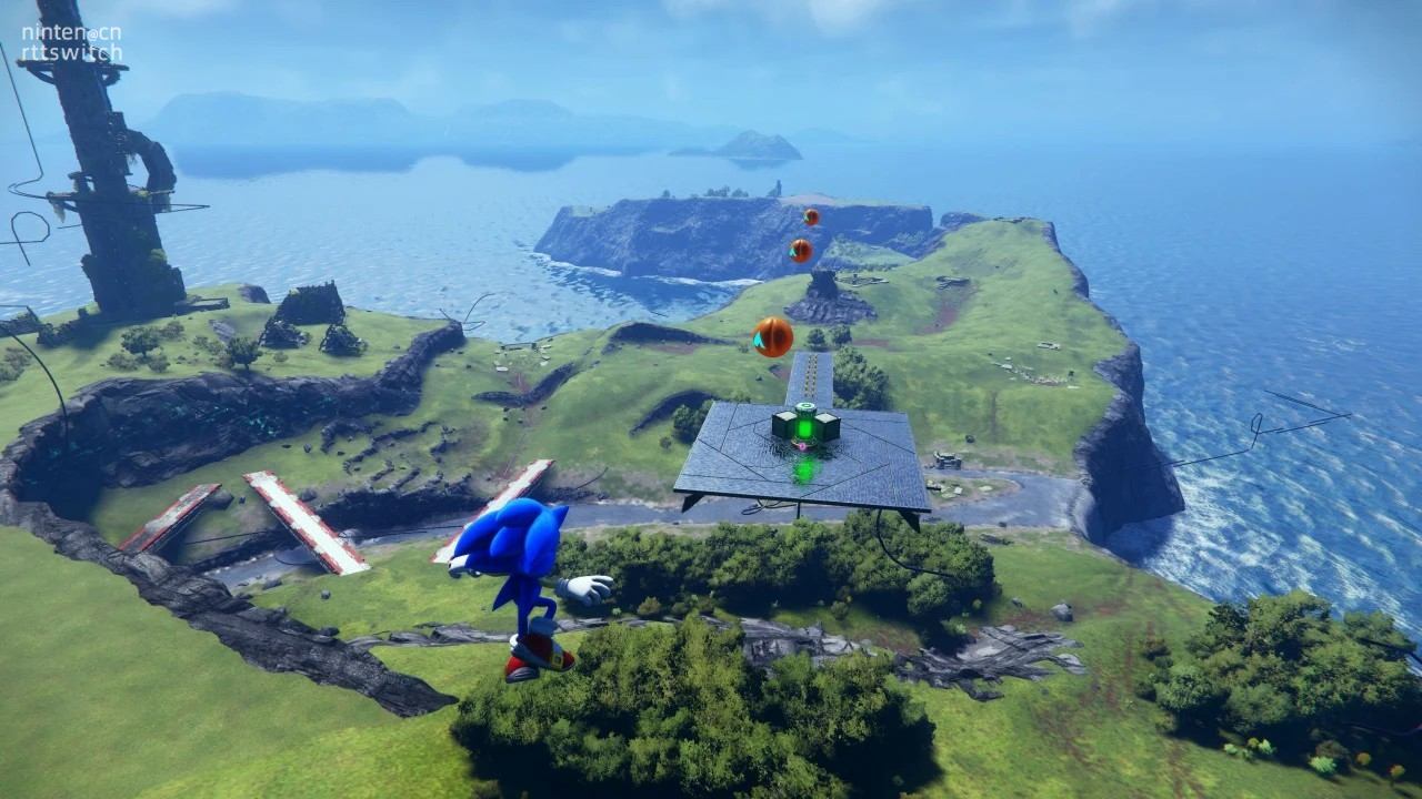 《索尼克未知边境》新游戏截图展示神秘地标和建筑