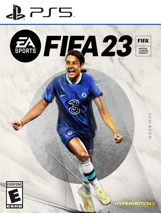 还是《FIFA23》封面运动员 KYLIAN MBAPPÉ与SAM KERR