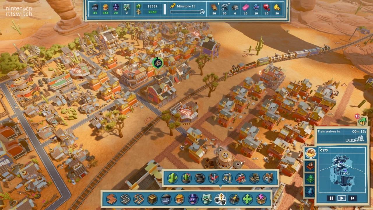 城市模拟建造游戏《蒸汽世界建造》将登陆全平台