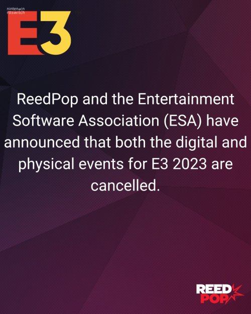 大厂纷纷缺席！E3游戏展宣布取消
