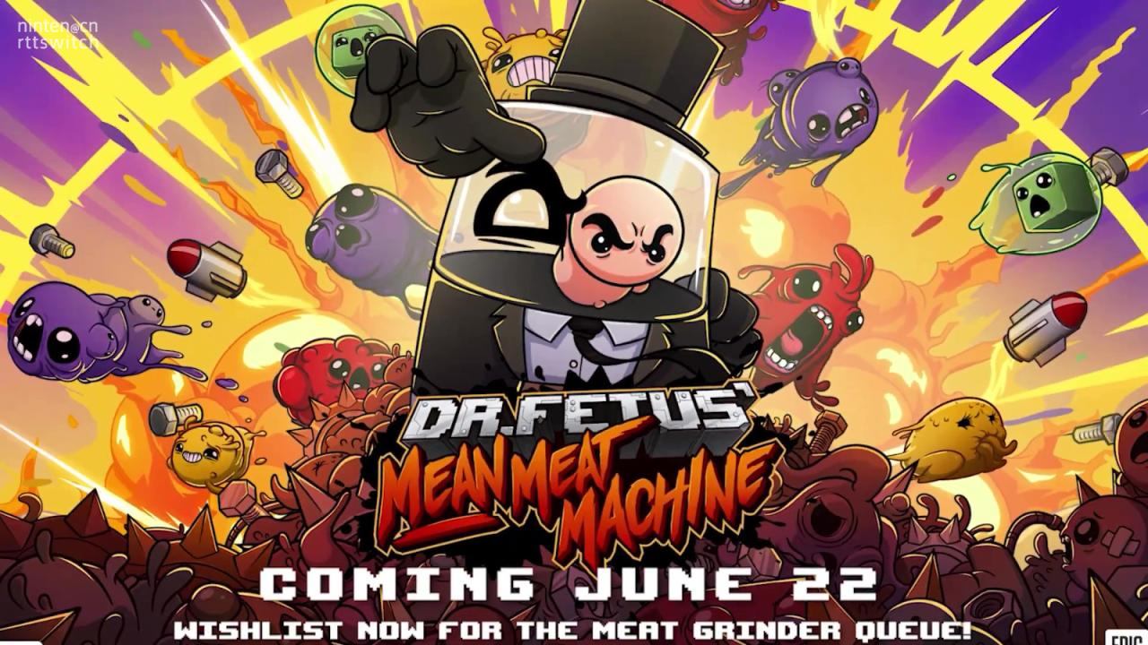 《Dr. Fetus' Mean Meat Machine》6月22日发售 支持简中