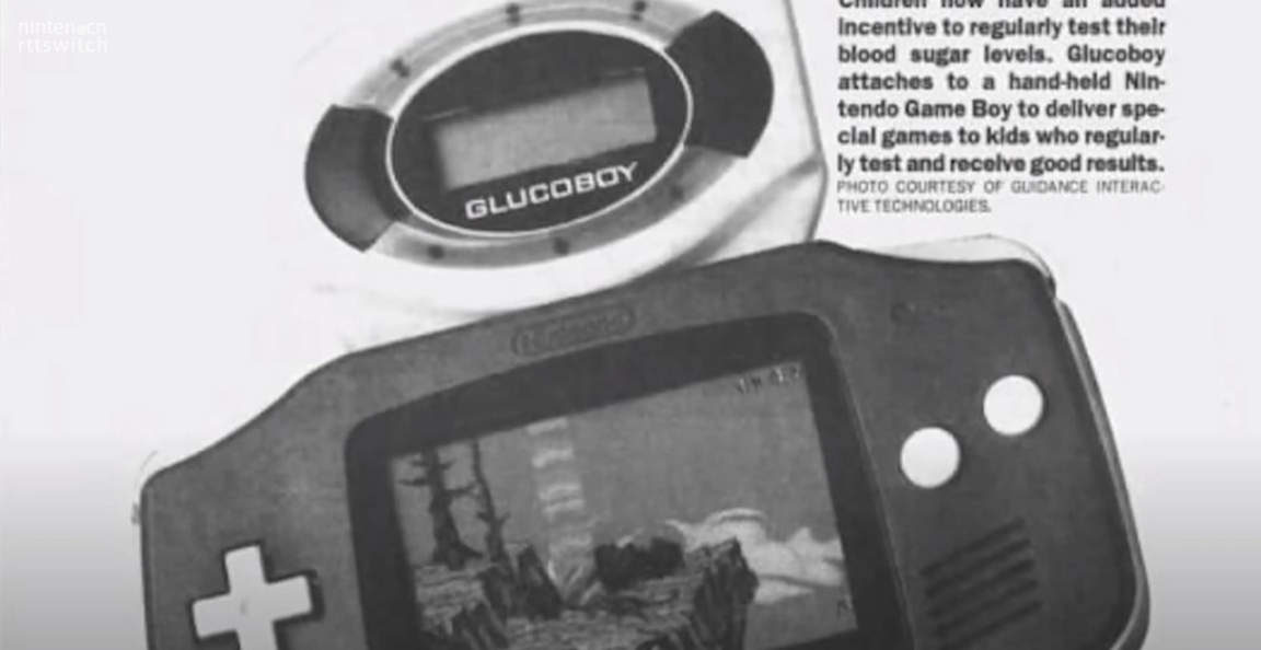 论任天堂的脑洞！GBA血糖检测仪卡带被载入游戏史册：澳洲独占