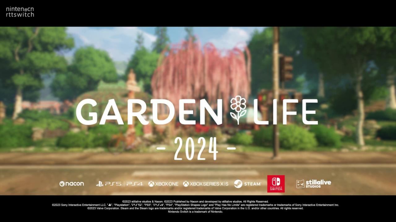 园丁模拟器！《Garden Life》全新预告 2024年正式发售