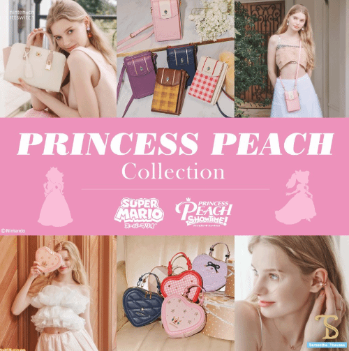 日本品牌推出《桃花公主》周边：可爱甜美少女风