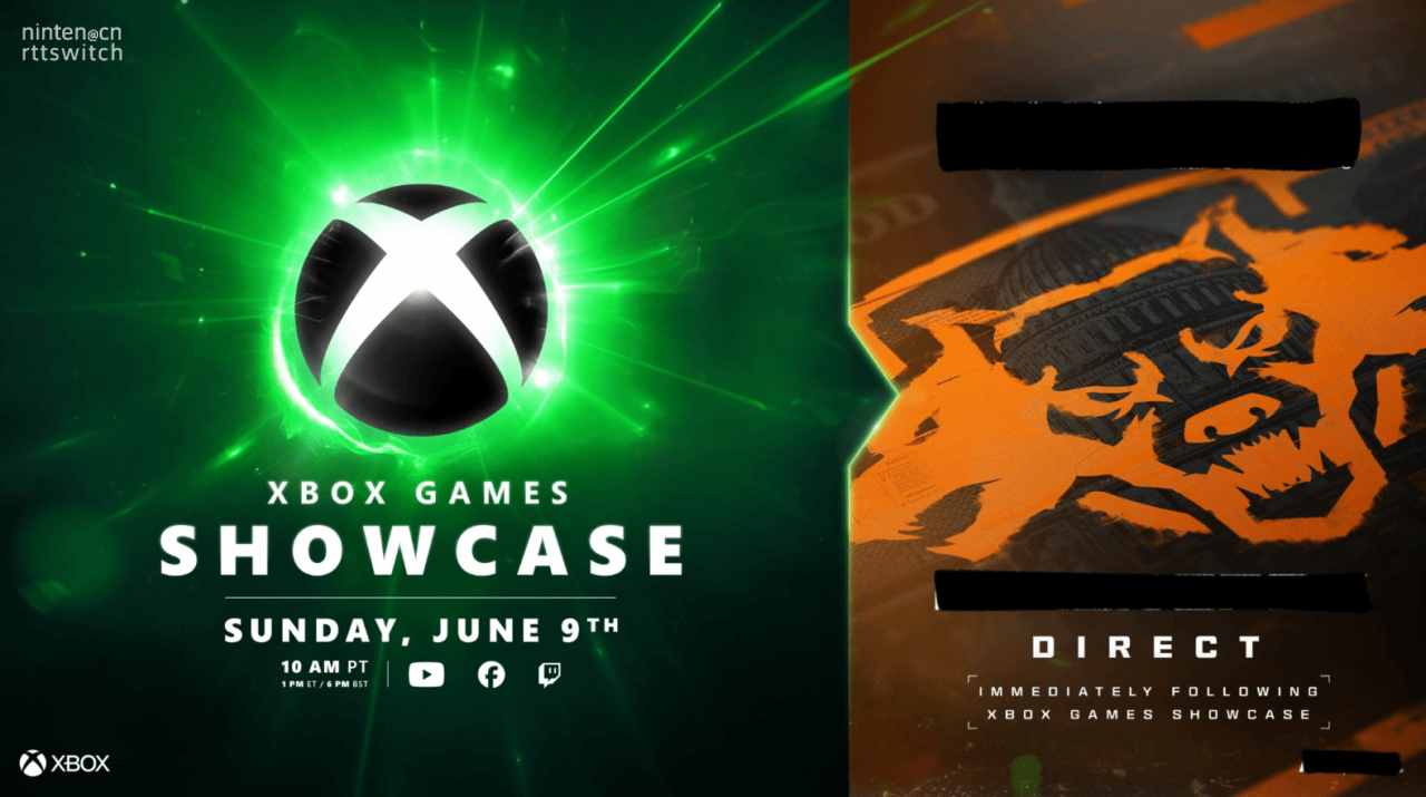 Xbox发布会6月10日举行！曝COD新作将亮相