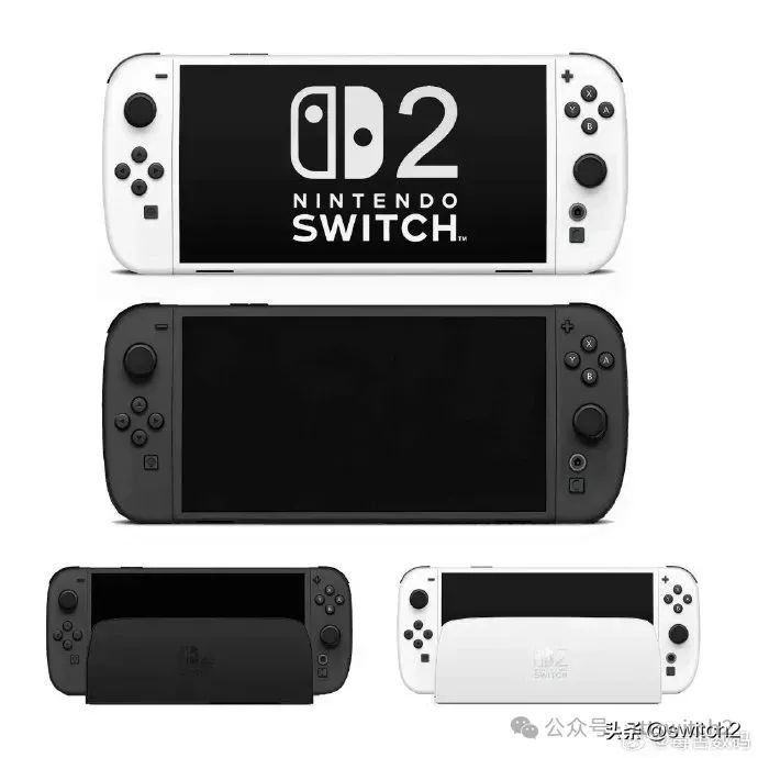 switch2继续被爆料！底座外形曝光、个头更小巧还能当电子时钟